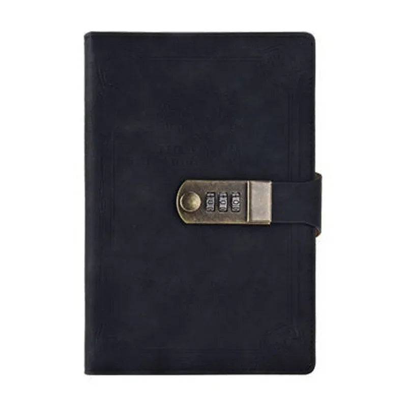 Leather Journal with Password Lock