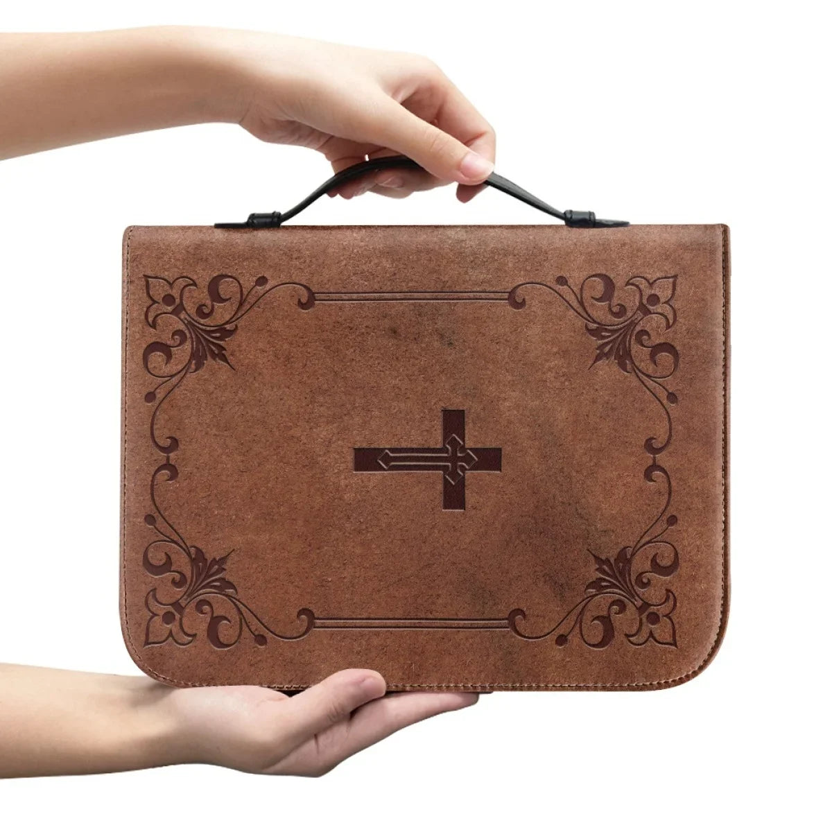Classic Leather Bible Bag