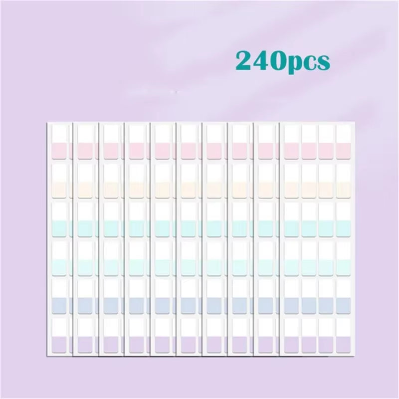 Multicolor Sticky Bible Tabs – Writable Index Flags