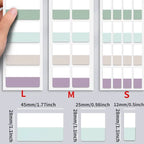Multicolor Sticky Bible Tabs – Writable Index Flags