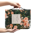Bible Bag: Custom Praise Poetry – Leather Church Bible Cover & Study Handbag
