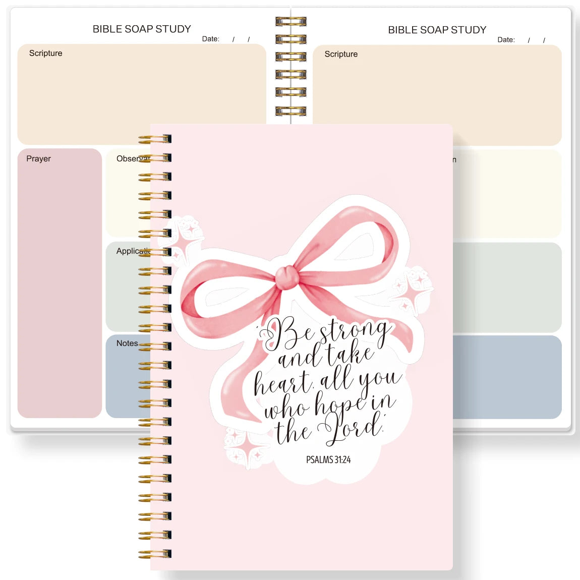 Bible Study Journal and Notebook 