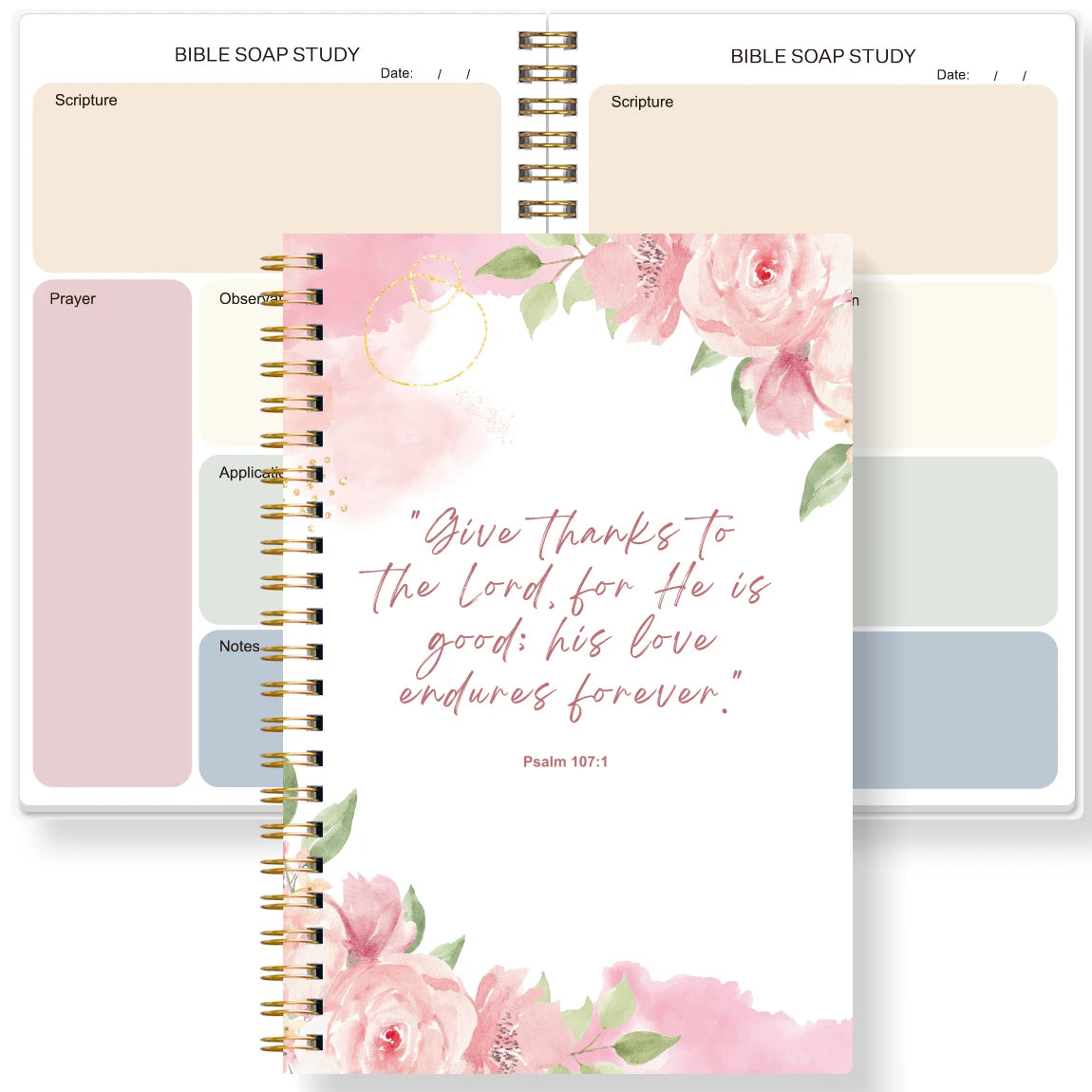 Bible Study Journal and Notebook 