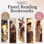 32Pcs, Religious Jesus Bookmark