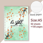 “Be Still & Know – Psalm 46:10 Spiral Notebook”