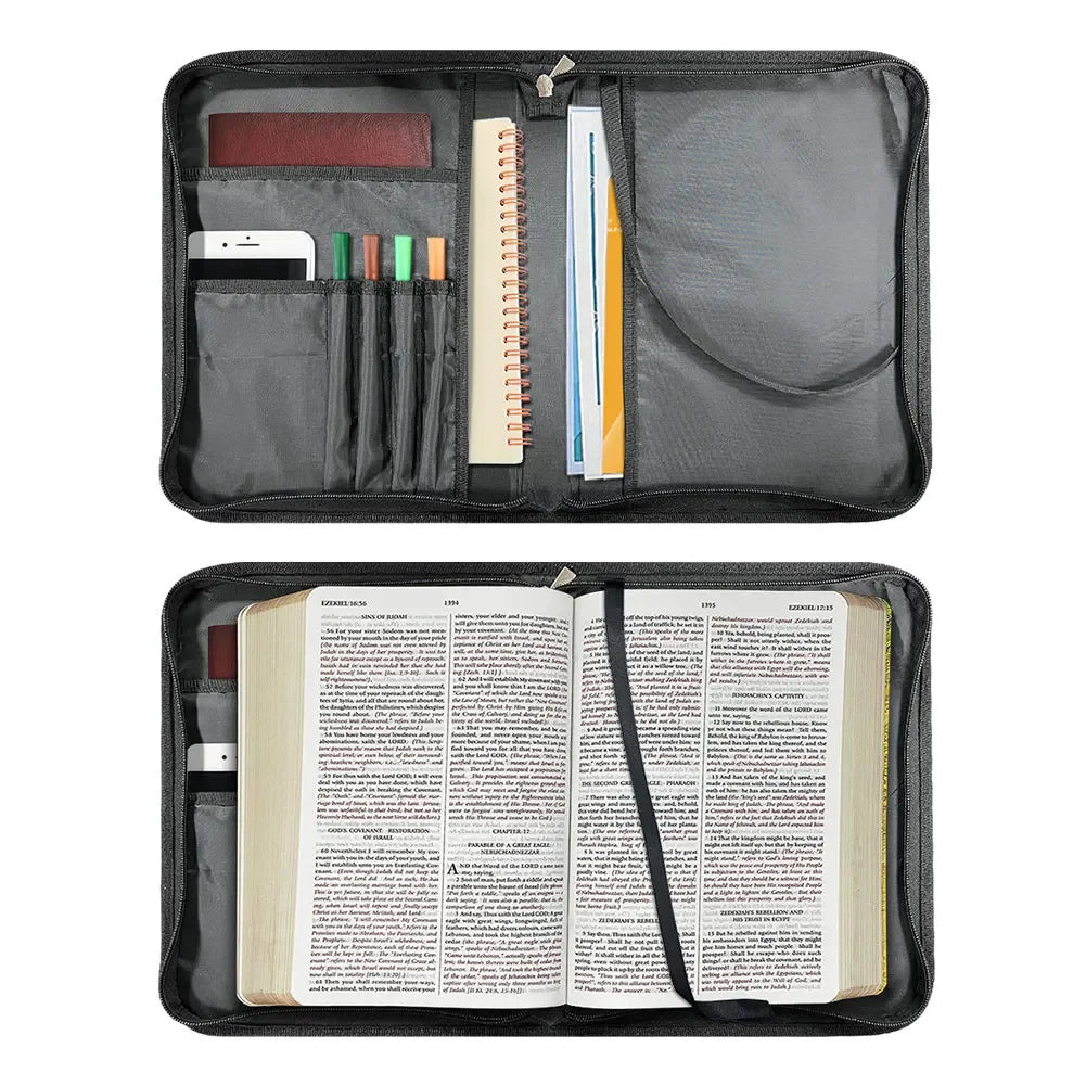 Classic Leather Bible Bag
