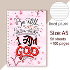 “Be Still & Know – Psalm 46:10 Spiral Notebook”