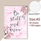“Be Still & Know – Psalm 46:10 Spiral Notebook”