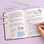 Highlighters Cute Pastel Pens 12 Colors Bible Pens No Bleed with Soft Tip Aesthetics Pens Markers Kawaii Stationary for Students